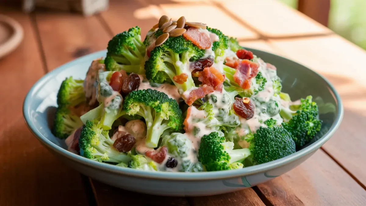 GPkgSdxJSzWQx jF 9EJ8g e1740155961534 Amish Broccoli Salad: Ingredients, Tips, and Recipes