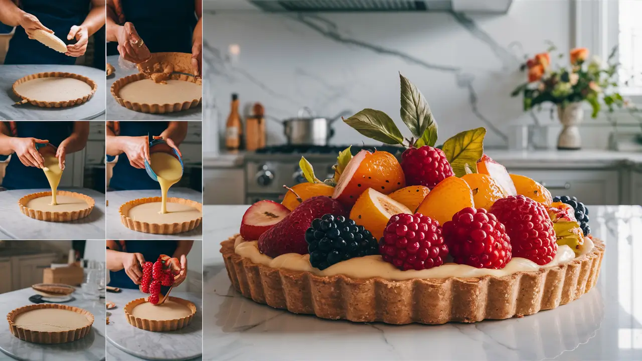 Step-by-step guide to making a Whole Foods-style fruit tart.