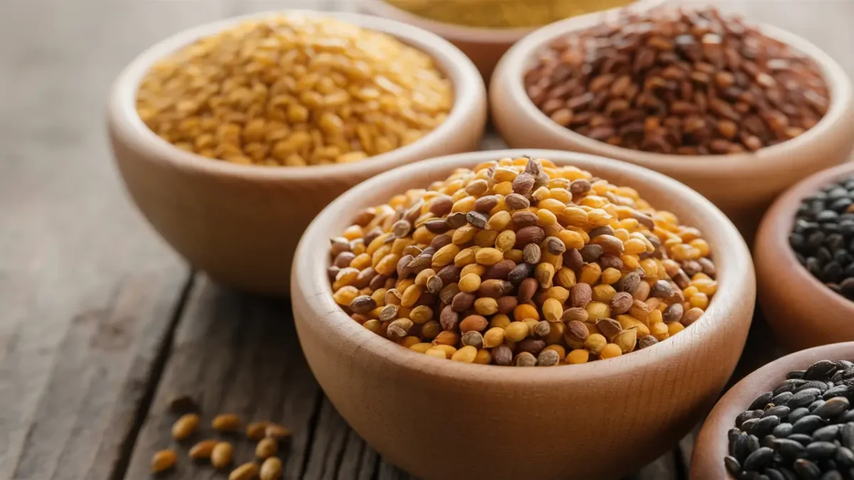 Mustard Seeds – Yellow, Brown, and Black Varieties