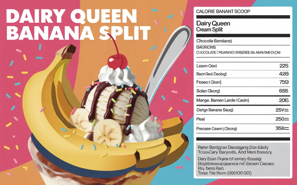 Banana Split Nutrition Facts