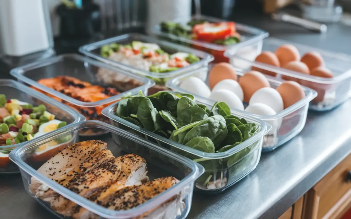 high protein low carb lunch meal prep