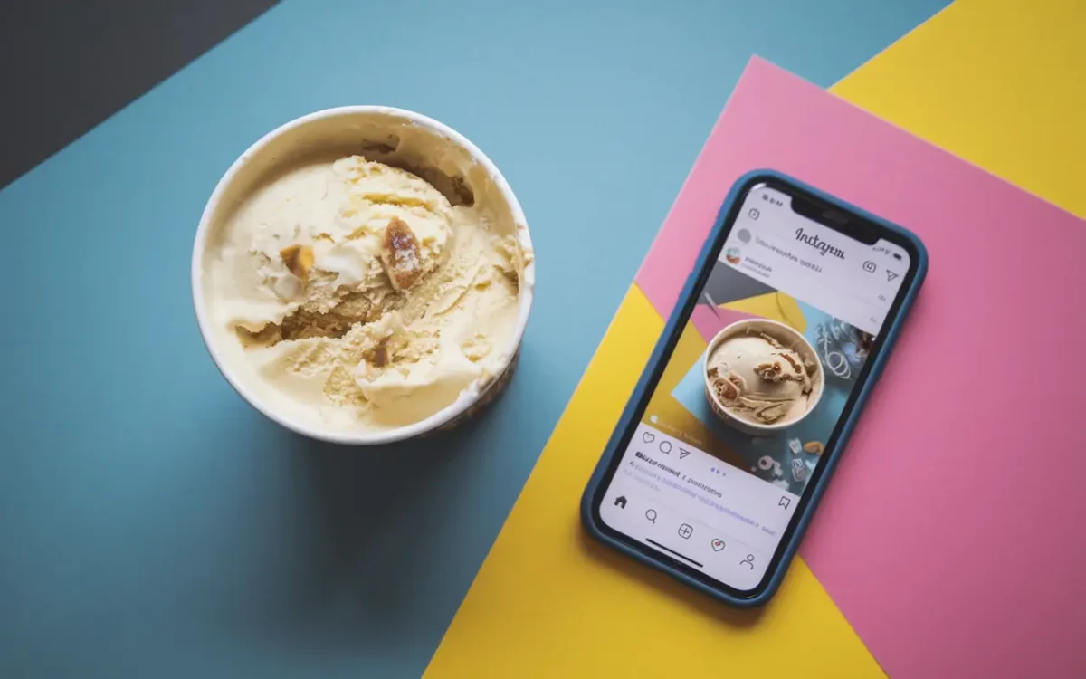 Ben and Jerry's Half Baked ice cream trending on social media