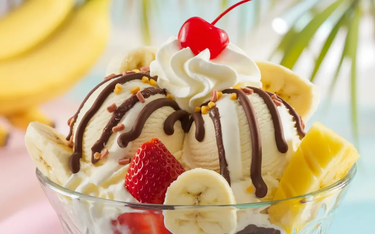 Dairy Queen Banana Split Dessert