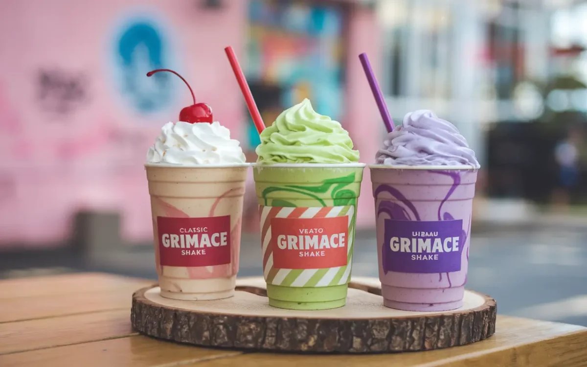 Grimace Shake recipe variations