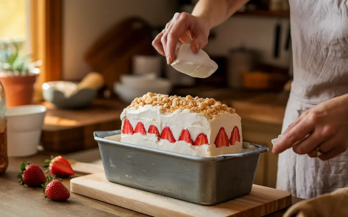 How to make strawberry shortcake ice cream