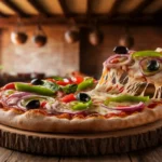 Wholly Pizza fresh from the oven