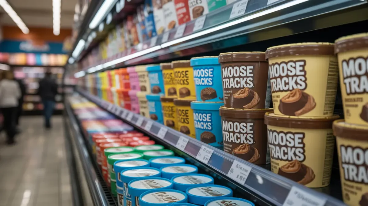 Brands offering Moose Tracks ice cream in stores