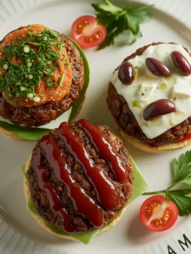 Simple Soybean Burgers