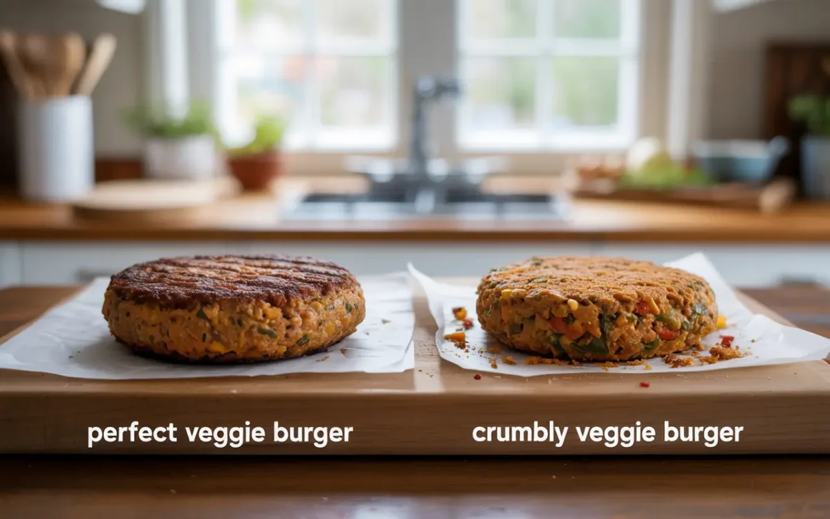 Soybean burger texture comparison