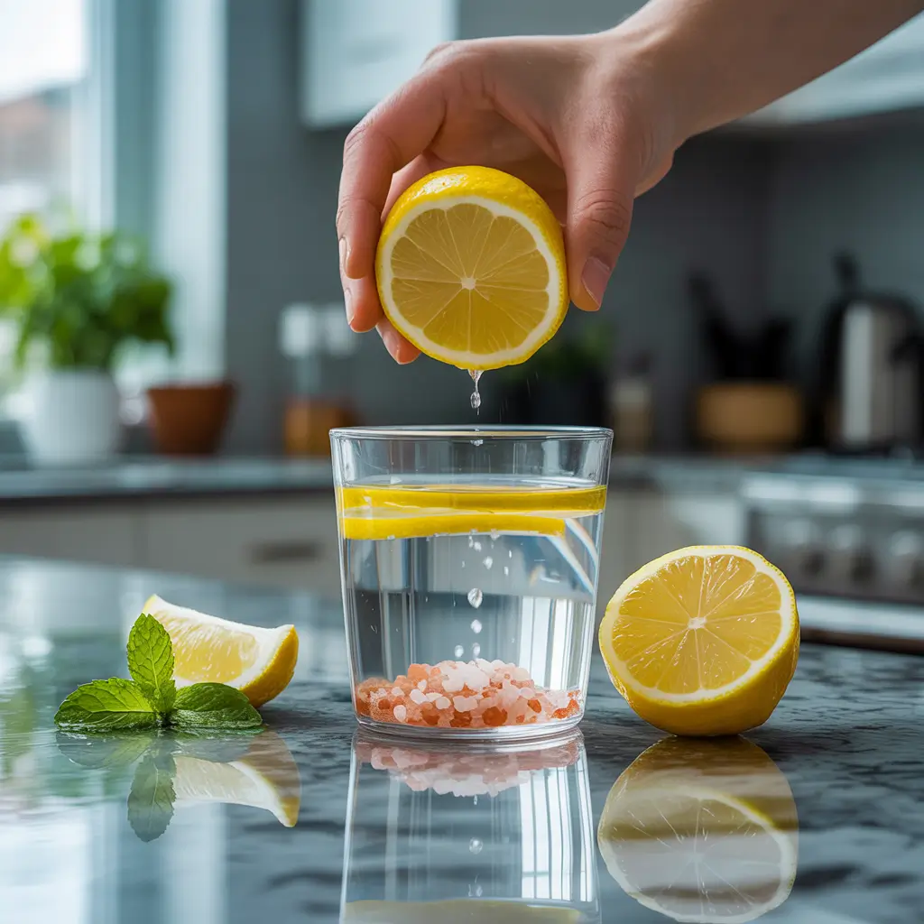 lemon in pink salt detox recipe