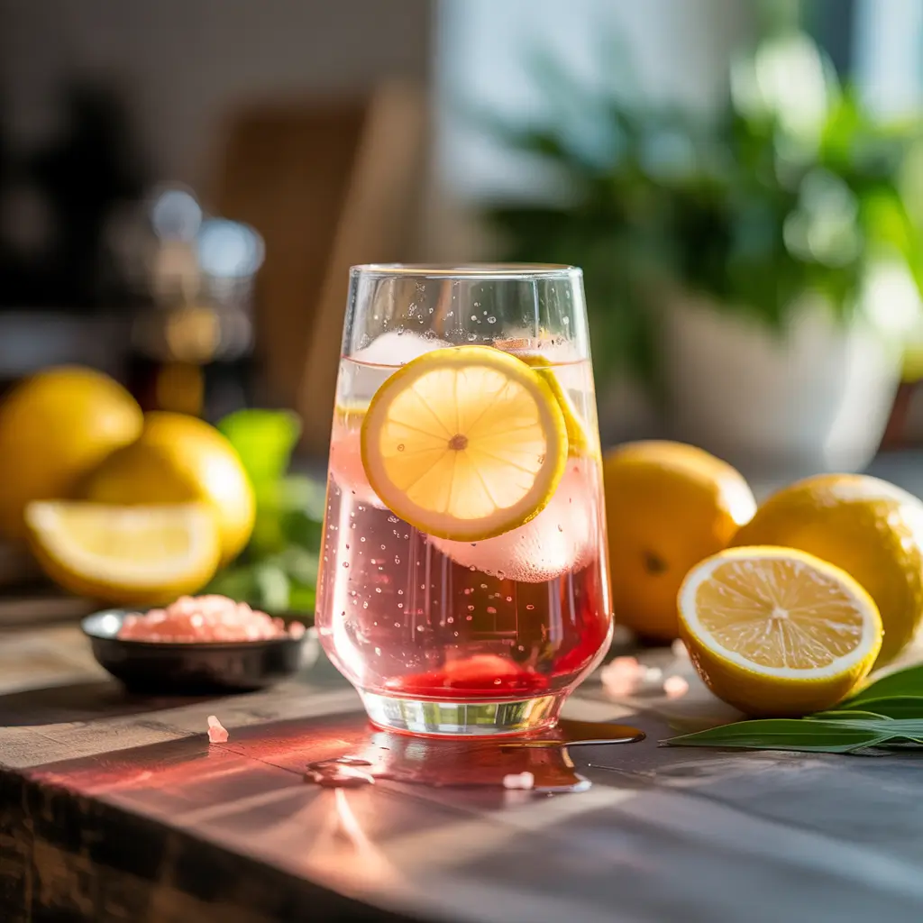 Japanese pink salt diet recipe detox drink