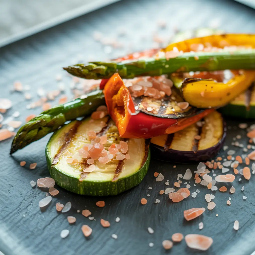weight loss meal with pink salt