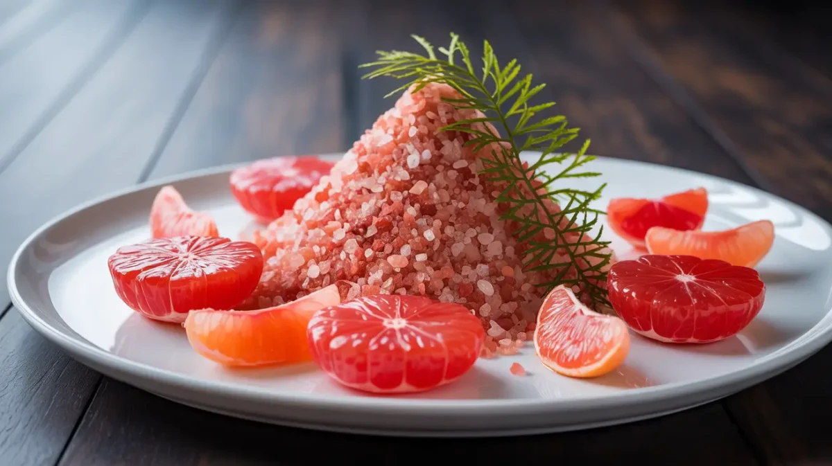Japanese pink salt morning detox ritual