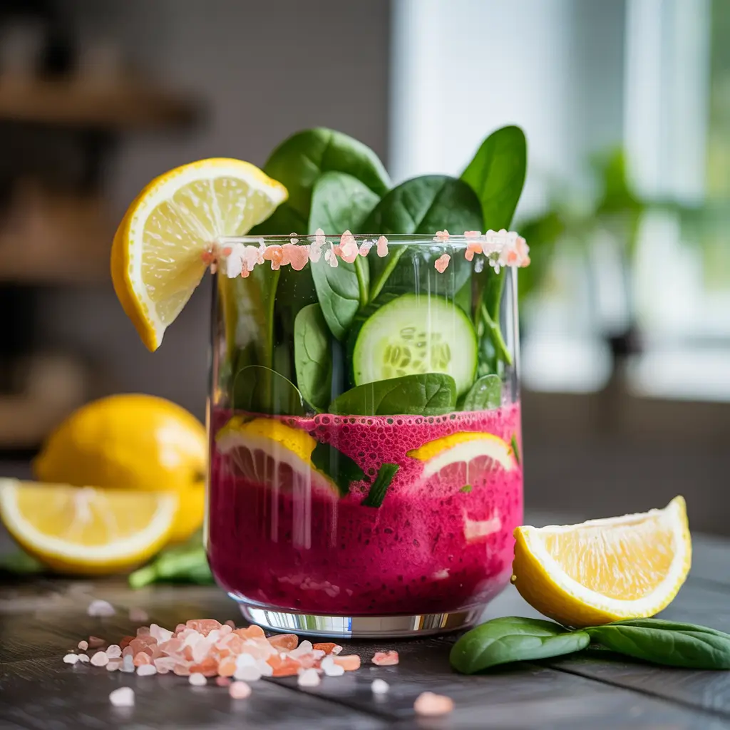 Oprah Winfrey pink salt diet smoothie recipe