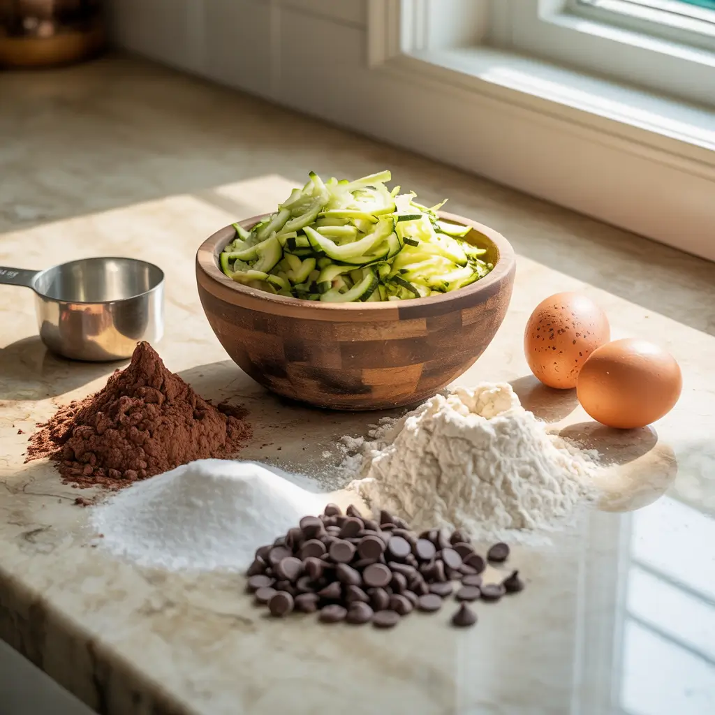 chocolate-zucchini-muffins