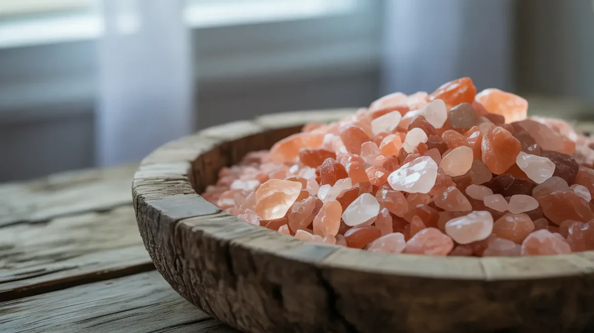 pink salt diet featured image in wooden bowl