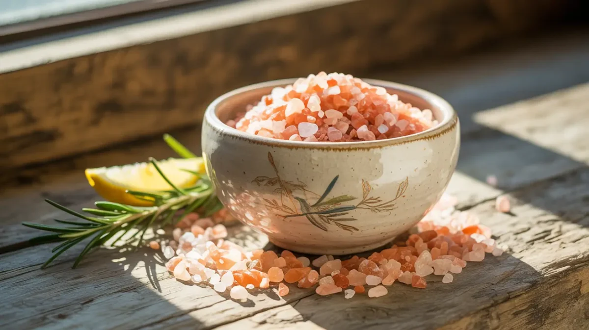 is the pink salt diet legit Himalayan pink salt crystals close-up