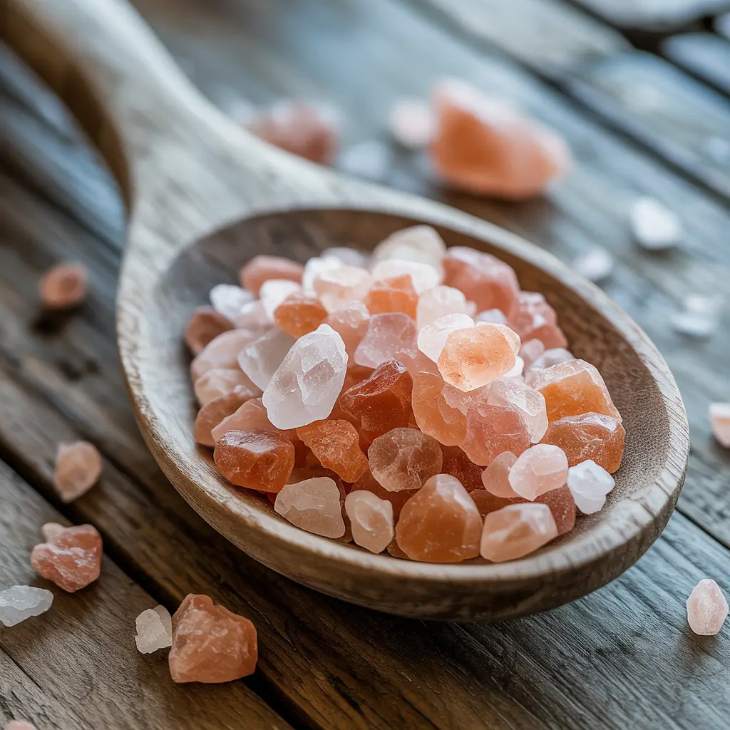Himalayan pink salt crystals for pink salt ice diet recipe
