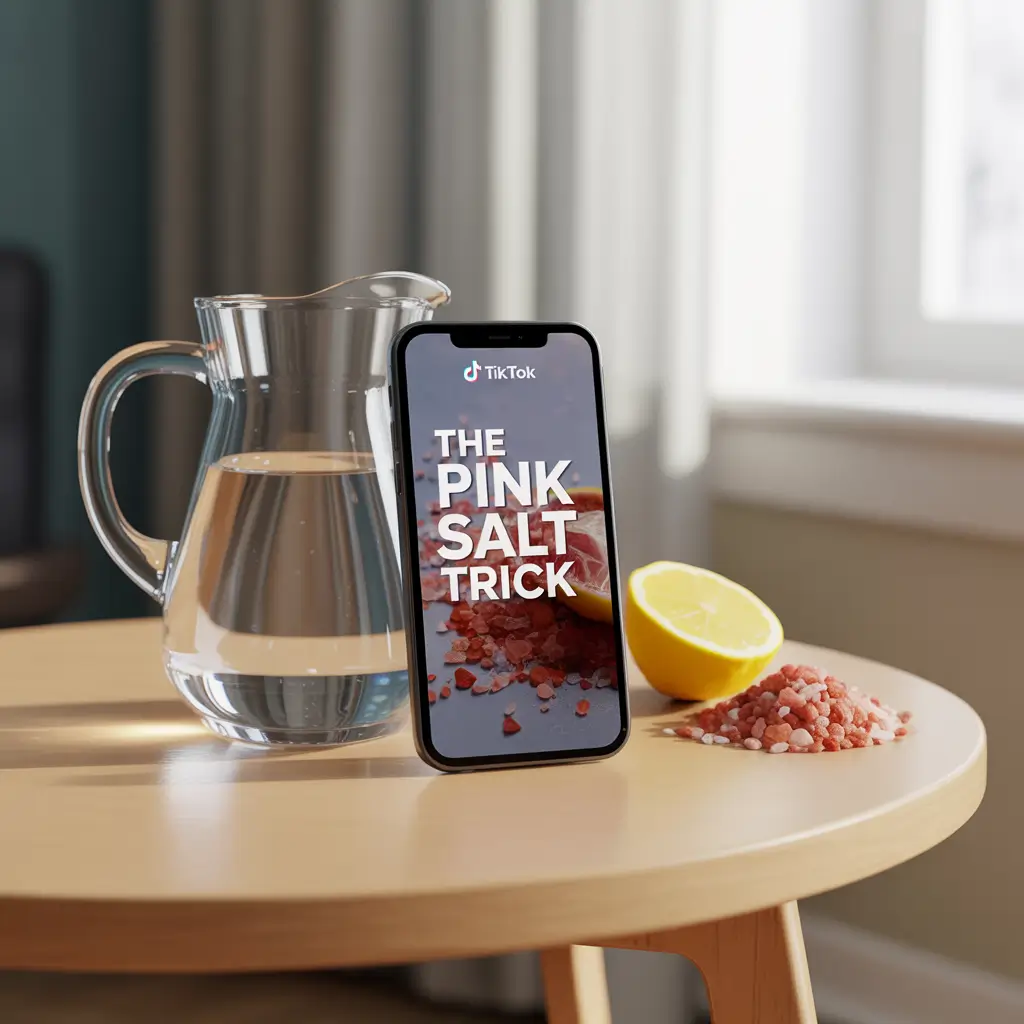 pink salt trick TikTok recipe