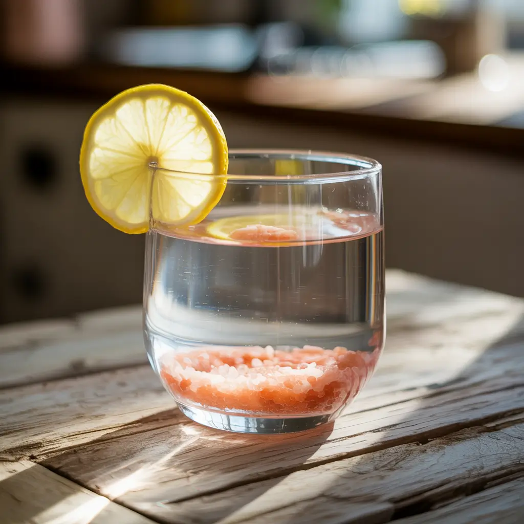 pink salt trick fasting drink