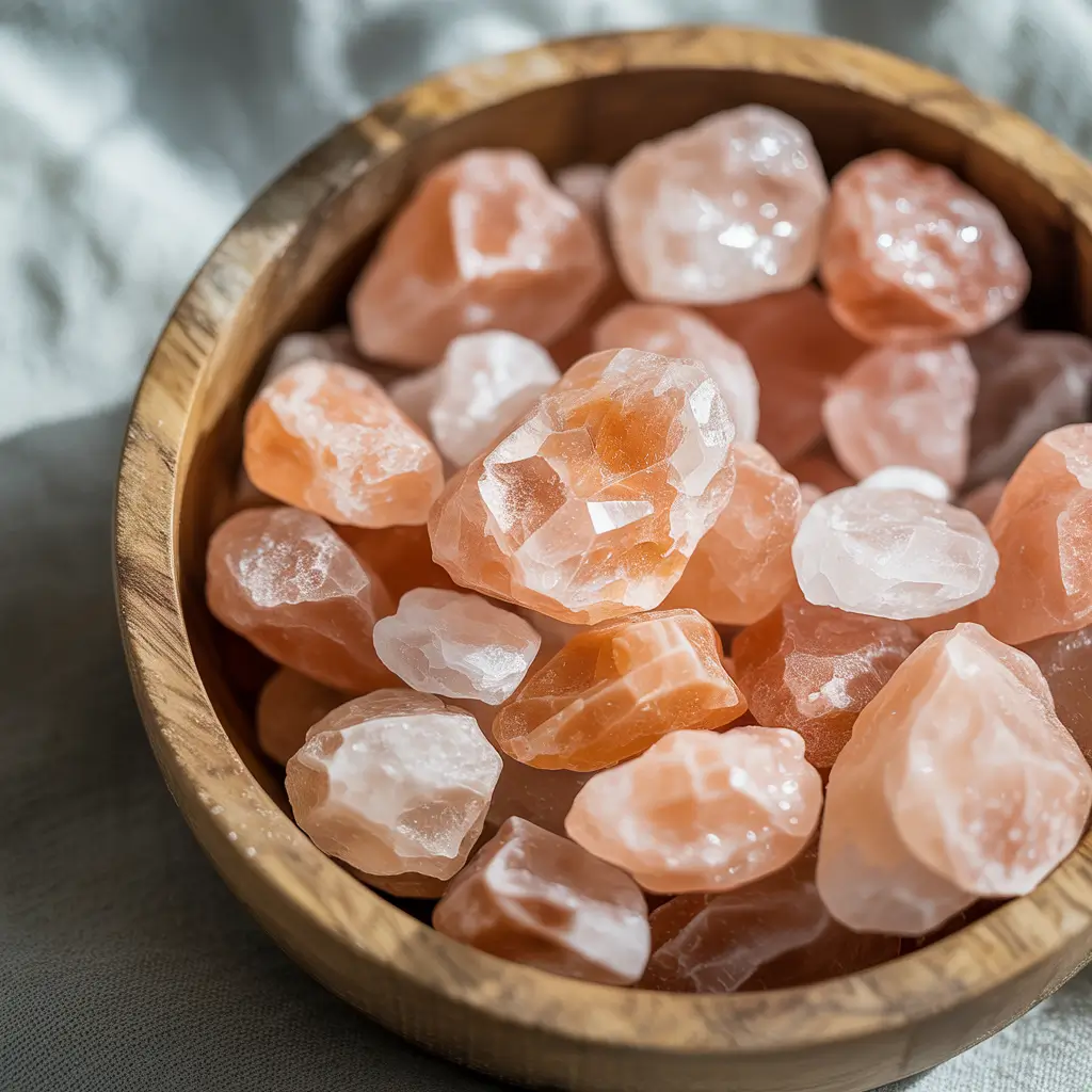 Himalayan pink salt crystals health benefits for weight loss