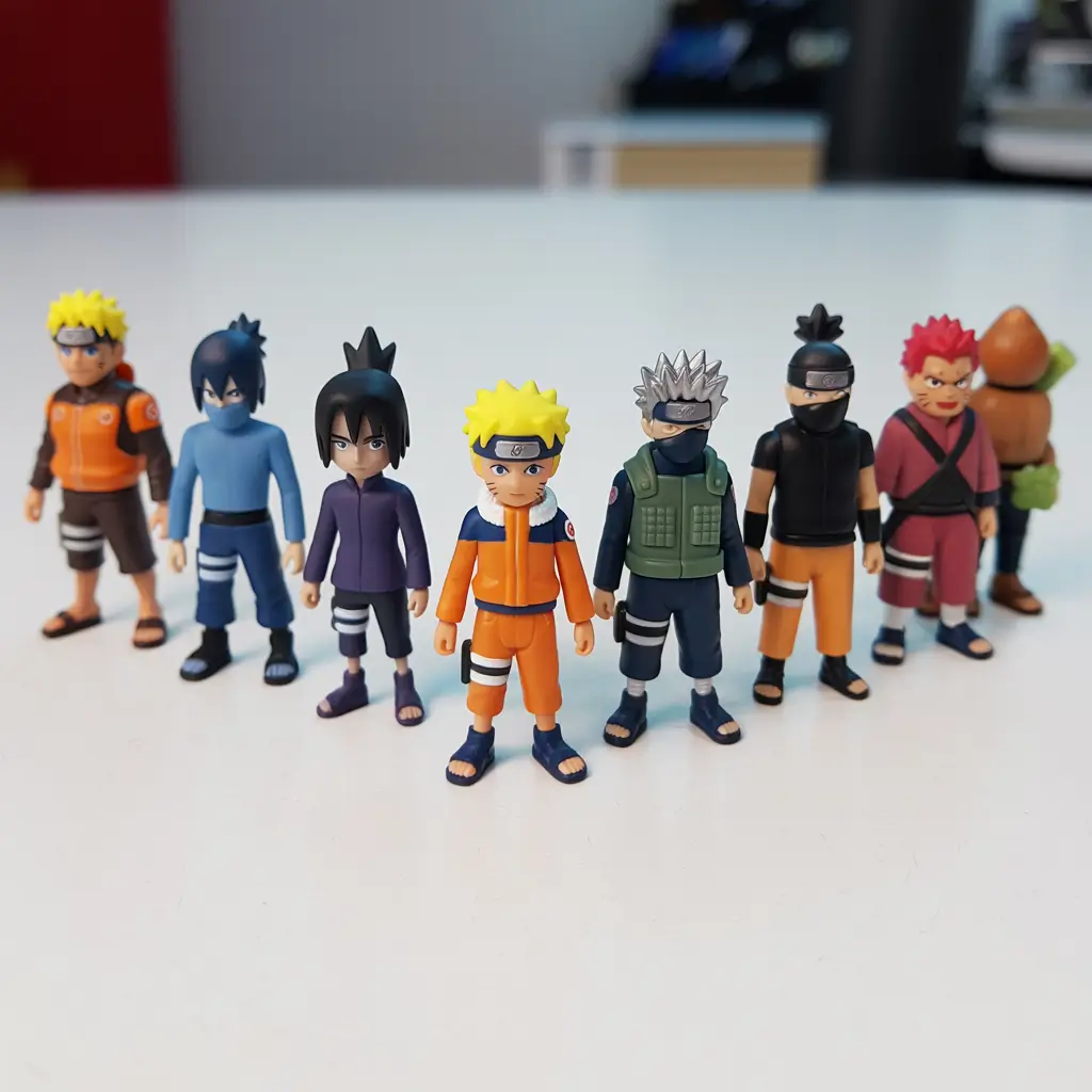 Burger King Naruto toy lineup 2025