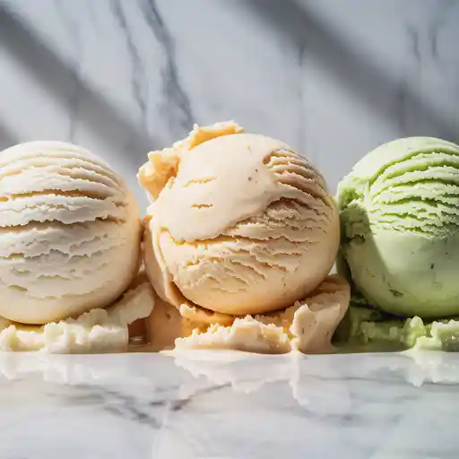 creamy texture in protein ice cream science