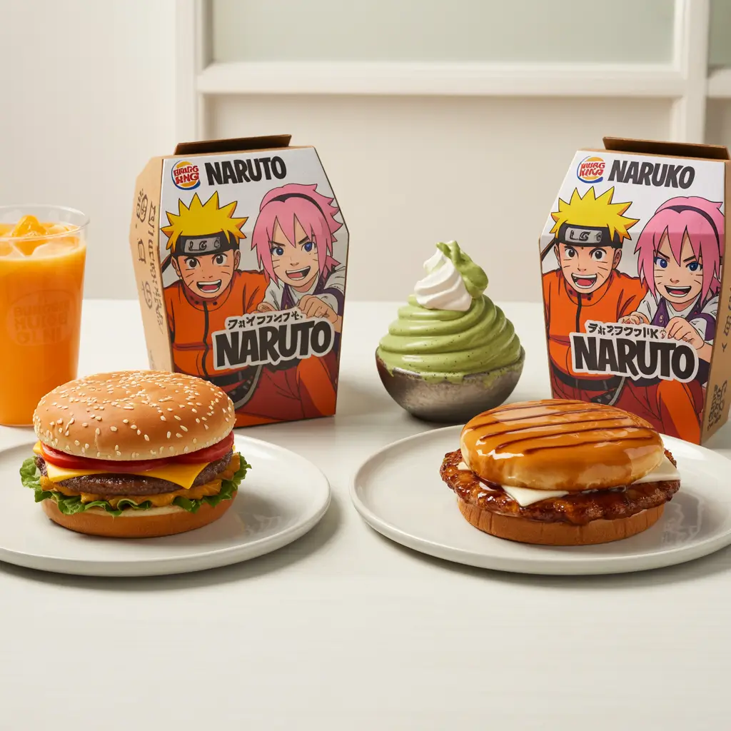 Burger King Naruto Meal