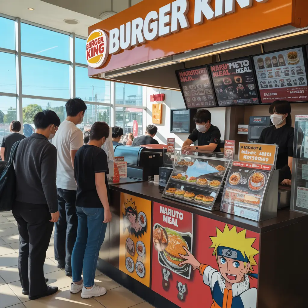 Fans collecting Burger King Naruto toys in USA