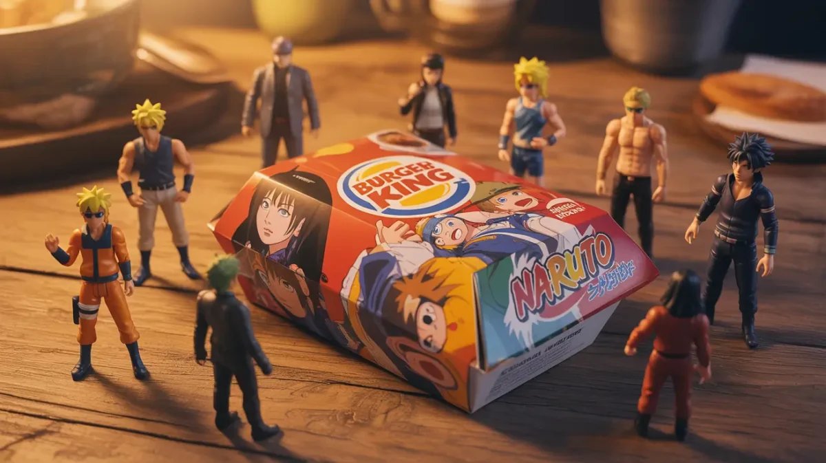 Burger King Naruto Collab 2025 limited-edition toys and meal