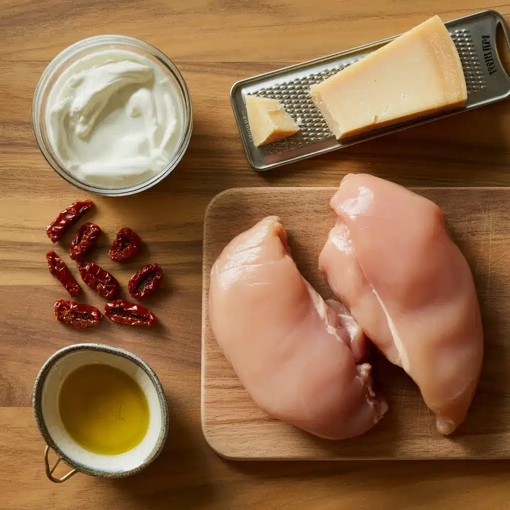 healthy crock pot marry me chicken ingredients