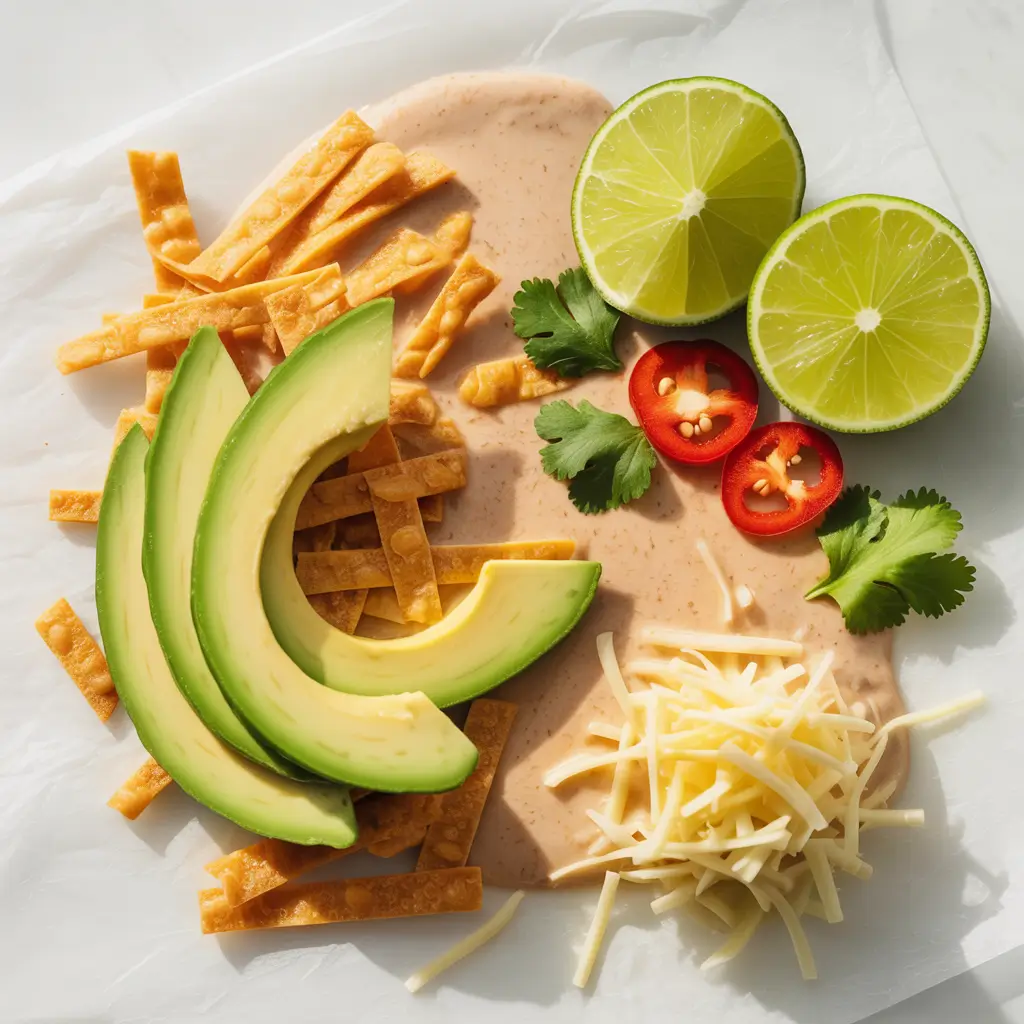 creamy chicken tortilla soup