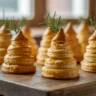 Golden Puff Pastry Christmas Trees baked until flaky and golden