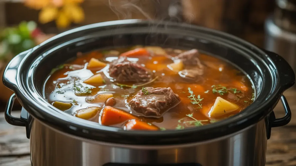 Slow cooker soups and stews perfect for autumn