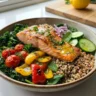 Mediterranean Diet Anti-Inflammatory Recipes healthy salmon and vegetables