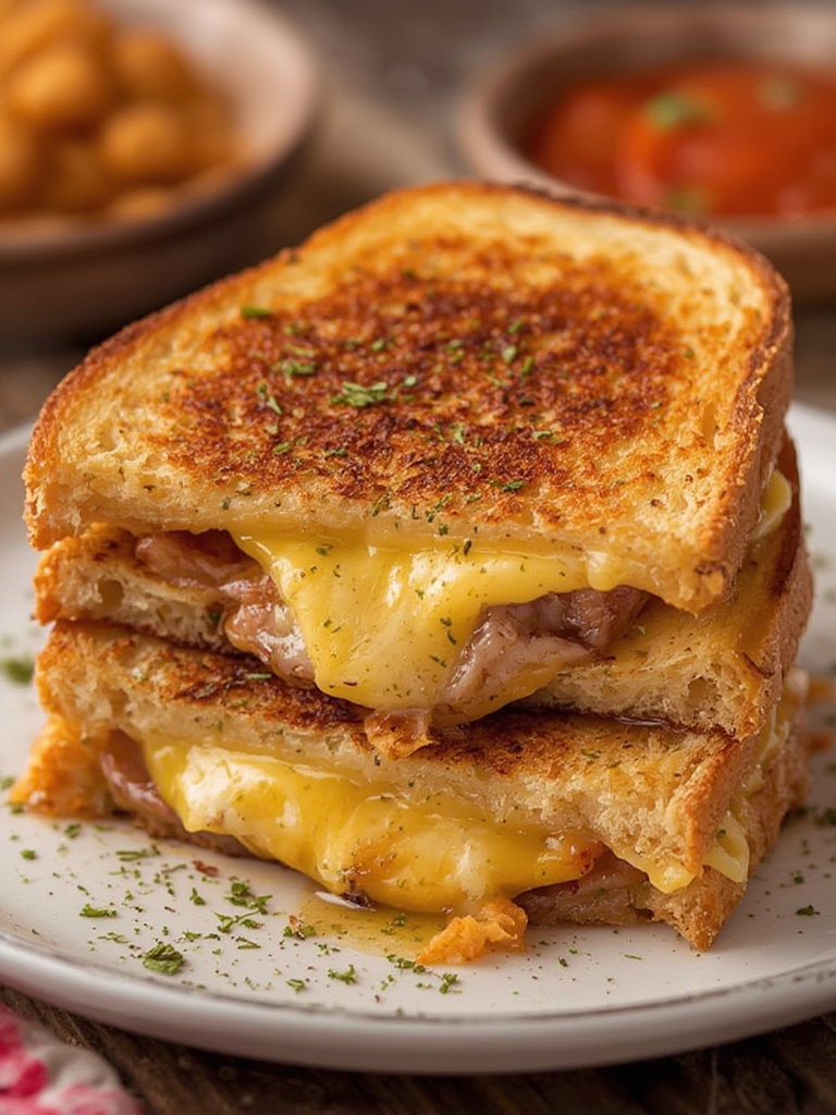 Oven Grilled Cheese