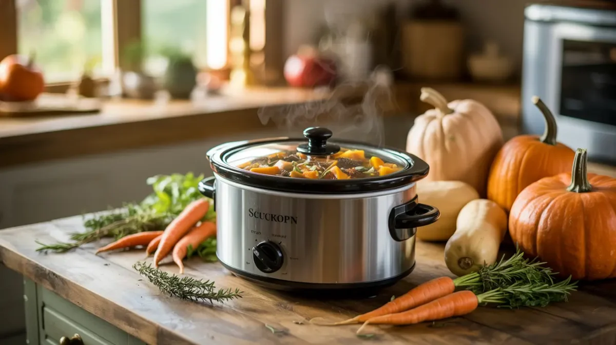slow cooker autumn recipes with cozy fall meals