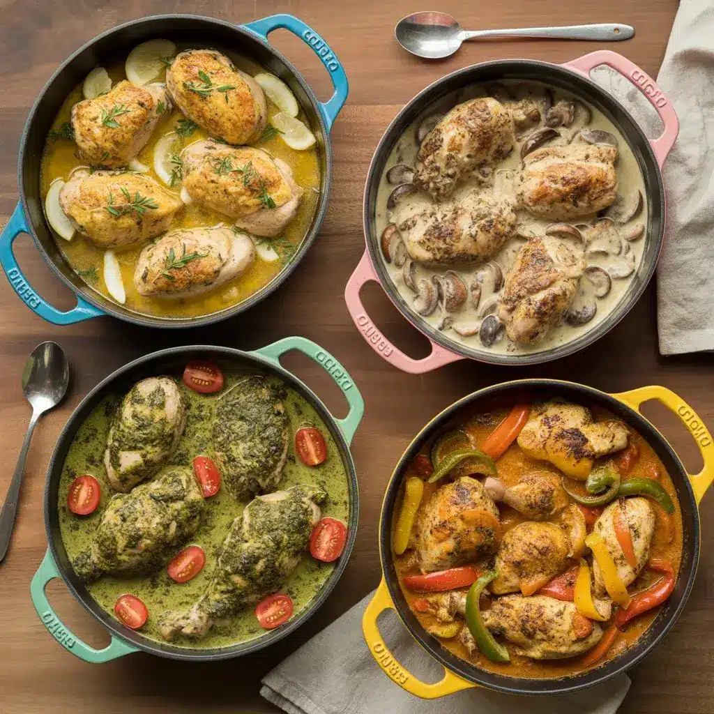 low carb dutch oven chicken recipes