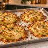crispy parmesan cabbage steaks