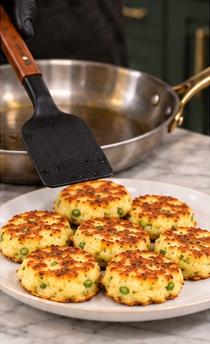 savory cheese pancakes