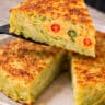 cabbage omelet