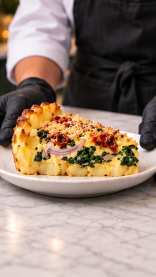potato crust quiche